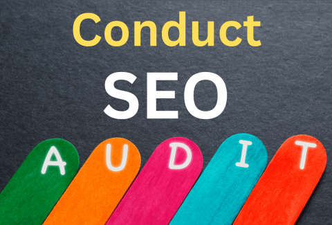 Conduct an SEO audit